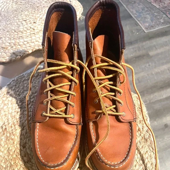 Red Wing Shoes Brown Ankle Boots